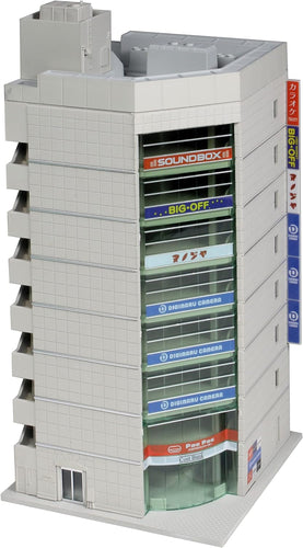 Kato 23-436C Large High-Rise Bldg. Broadcasting (Gray) N Scale