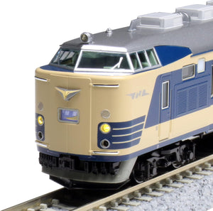 Kato 10-1717 Series 581 (Slit Type Typhon) 7-Car Basic Set N Scale