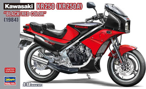 Hasegawa Kasegawa 21740 1/12 Motorcycle Kawasaki KR250 (KR250A) Black/Red Color Plastic Model