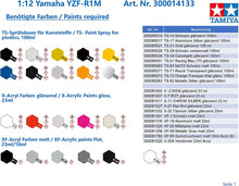 Tamiya 14133 Yamaha YZF-R1M Motor Cycle Series 1/12 Plastic Model