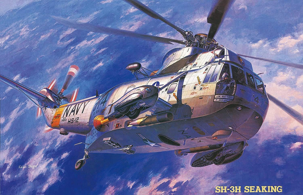 Hasegawa 1:48 AIRCRAFT SERIES SH-3H SEAKING PT1 (07201) Plasticmodel