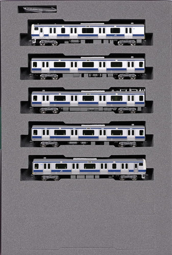 Kato 10-1846 Series E531 Joban Line/ Ueno-Tokyo Line Auxiliary Set (5 Cars) N Scale