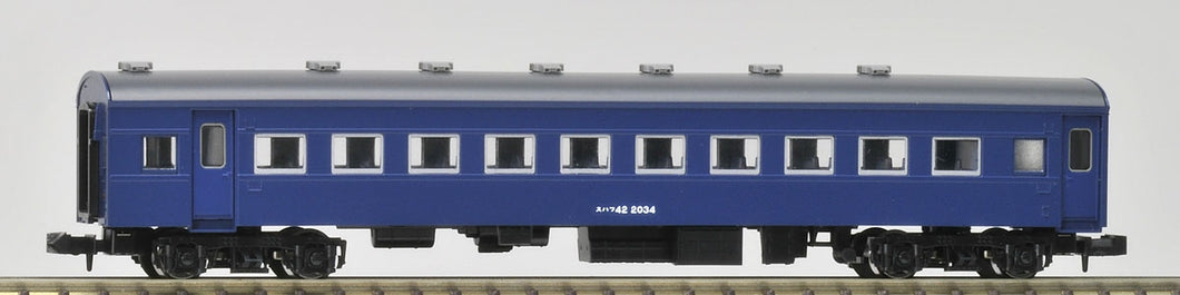 Tomix 9511 JNR Type SUHAFU42 Coach Blue N Scale