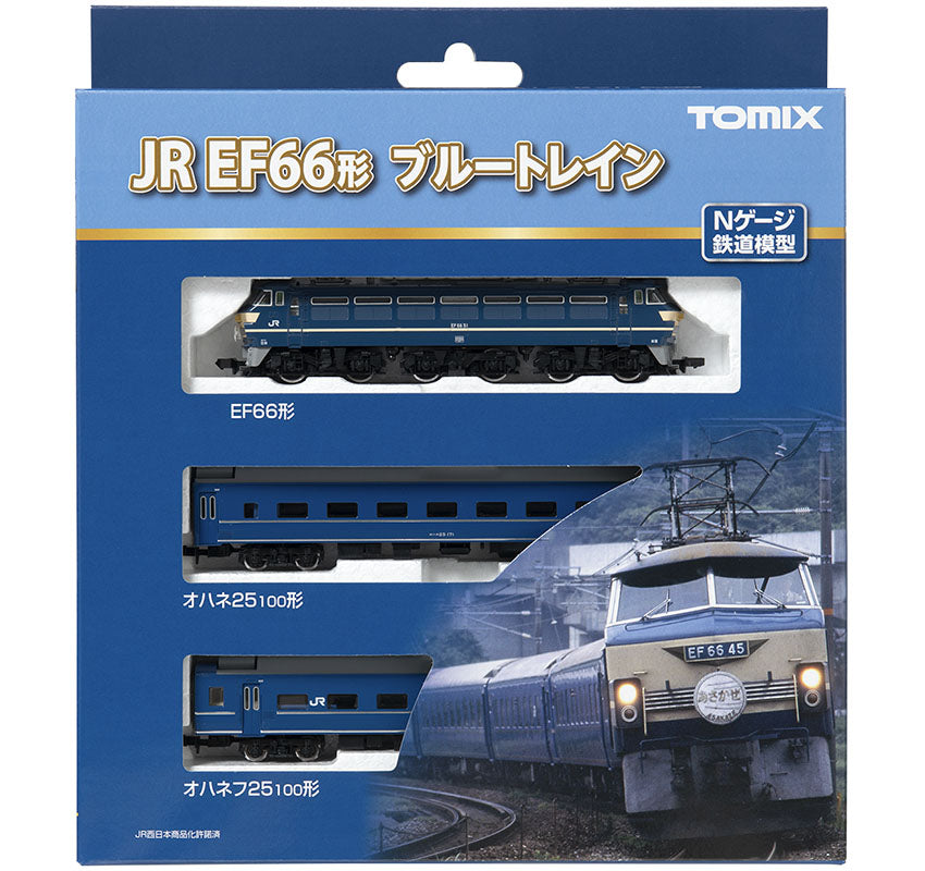 Tomix 98388 ED66Blue Train Set N Scale