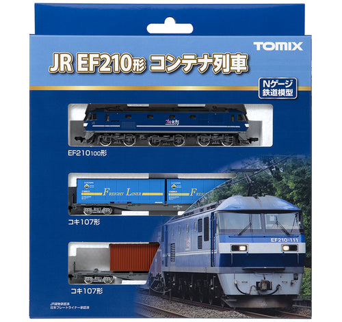 Tomix 98394 JR EF210 Container Train Set N Scale