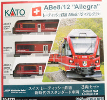 Kato 10-1273 Rhaetische Bahn ABe8/12 "Allegra" 3-Car Set (N)