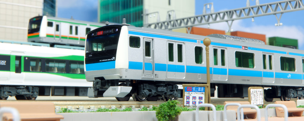 Kato 10-1827 E233-1000 Keihin Tohoku Line Add-On Set A (3 Cars) N Scale