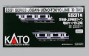 Kato 10-1845 E531 Joban Line/Ueno-Tokyo Line Add-On Set B (2 Cars) N Scale