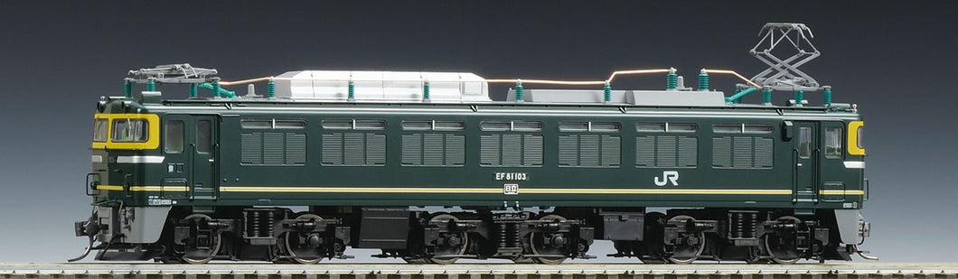 Tomix HO-2524 JR EF81 Electric Locomotive (Twilight Express color, Prestige model) HO