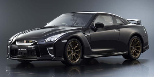 Kyosho Samurai 1/18 Nissan GT-R Premium Edition T-Spec Midnight Purple KSR18057MP