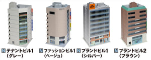 Kato 23-436C Large High-Rise Bldg. Broadcasting (Gray) N Scale