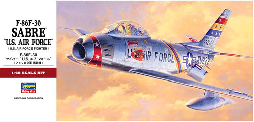 Hasegawa 1:48 AIRCRAFT SERIES F-86F-30 SABRE™ U.S. AIR FORCE Plastic Model