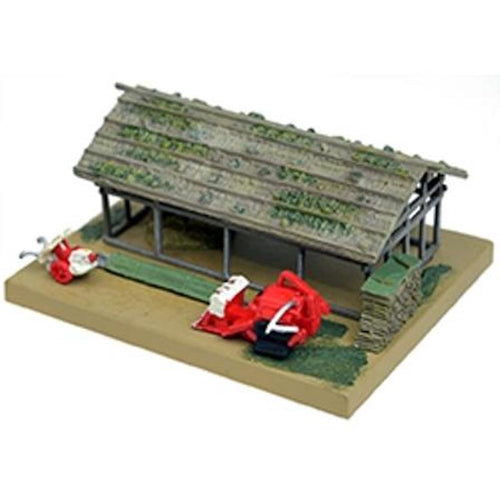 Tomytec 071-2 Farm Machine & Barn Diorama View N Scale