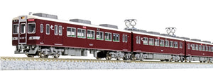 Kato 10-1825 Hankyu Railway Series 6300 Kyoto Line (with Small Windows) 4-Car Basic Set (N)