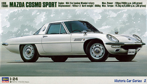 Hasegawa 1:24 CAR SERIES MAZDA COSMO SPORT L10B Plastic Model