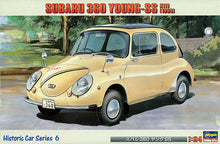 Hasegawa 1:24 CAR SERIES SUBARU 360 YOUNG-SS K111 1968 Plastic Model