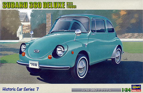 Hasegawa 1/24 Subaru 360 Deluxe 1968 Plastic Model HC7