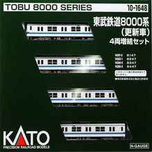 Kato 10-1648 Tobu Railway Series 8000 (Renewal Version) 4-Car Add-on Set N Scale