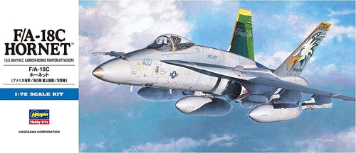 Hasegawa 1/72 US Navy F / A-18C Hornet D8 Plastic Model