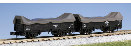 Kato 8027-1	Freight Car TORA 45000 (Cargo loaded) 2 Car Set (N)