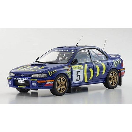Kyosho Original 1/18 Subaru Impreza 1995 Monte Carlo #5 KS08962B