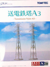 Tomytec 084-3 Transmission Pylon A3 Diorama View N Scale