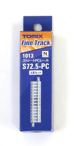 Tomix 1013 Straight PC Rail S72.5-PC (F) 4 pcs N Scale