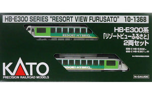Kato 10-1368 HB-E300 "Resort Furusato" 2-Car Set N Scale