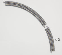 Tomix 1113 Mini Curve Rail C177 (F) (30 ° 60 ° 2 pcs Set )  N Scale