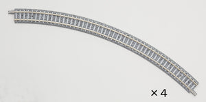 Tomix 1192 Curved PC Rail C317-45-PC(F) 4 pcs N Scale