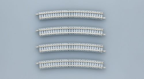 Tomix 1193 Curved PC Track C541-15-PC(F) 4 pcs N Scale