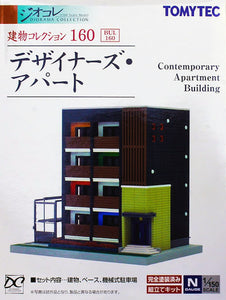 Tomytec 160 Contemporary Apartment Building Diorama Structure N Scale