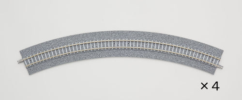 Tomix 1773 Wide PC Track C354-45-WP(F) 4-pcs N Scale