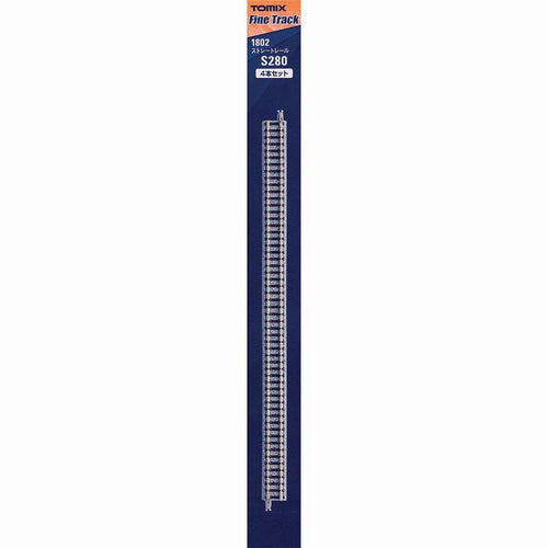 Tomix 1802 Straight Rail S280(F) 4 pcs N Scale