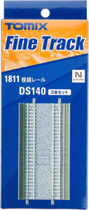 Tomix 1811 Double Track DS140 (F) 2 pcs N Scale