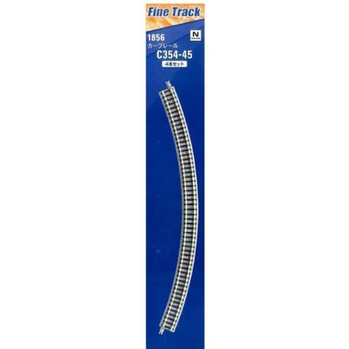 Tomix 1856 Curve Track C354-45(F) 4 pcs N Scale