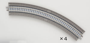 Tomix 1871 Viaduct PC Track HC280-45-PC(F) 4 pcs N Scale