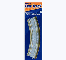 Tomix 1882 Double Track Curve Track DC391・354-45(F) 2 pcs N Scale