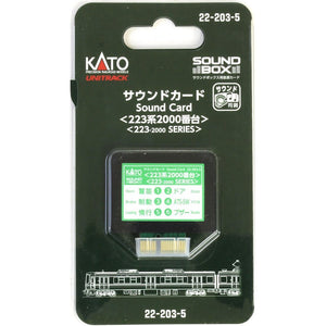 Kato 22-203-5 Sound Card 223-2000 Series