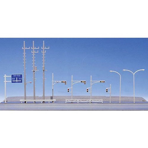 Kato 23-215 Telephone Poles and Street Lights N Gauge
