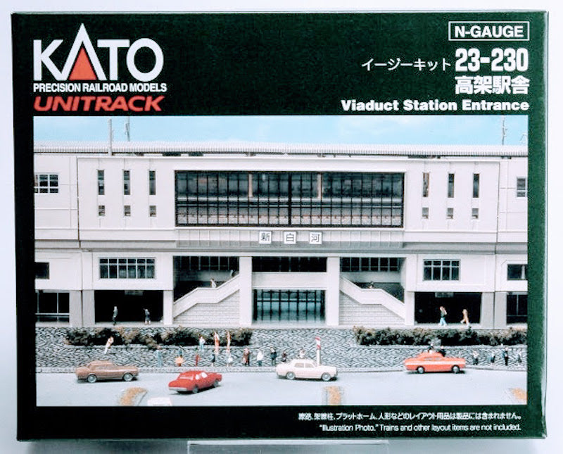 Kato 23-230 Viaduct Station Entrance N Scale – Sunset Blue Train