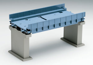 Tomix 3067 Double track Girder Bridge 2 Set with 2 Concrete Blue (N)