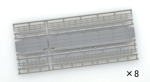 Tomix 3088 Walls for Wide Tracks S18.5 S33 S99 Set of 8 (N)