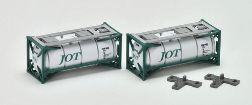 Tomix 3127 Private ISO20ft Tank Container (Japan Oil Transportation Green 2pcs) N Scale