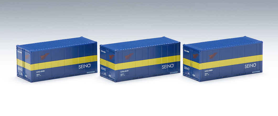 Tomix 3177 Personal U31A Container SEINO 3-pcs N Scale
