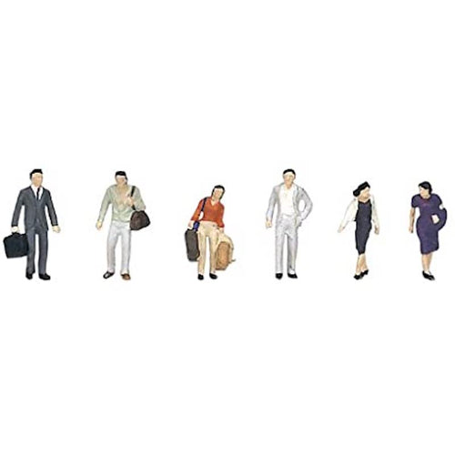 Kato 24-208 Walking Passengers 2 Diorama People N Scale