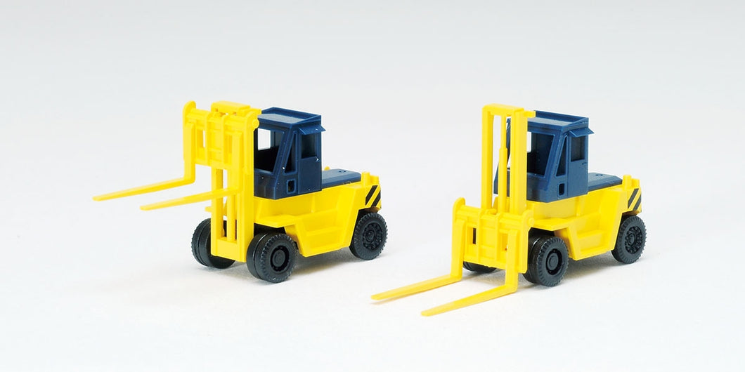 Tomix 3517 Forklift Yellow 2-pcs N Scale