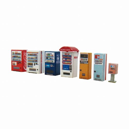 Sankei MP04-63 Vending Machine A 1/150 Paper Craft  N Scale