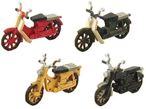 Sankei MP04-94 Motor Cycle C  Paper Craft N Scale