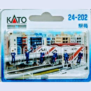 Kato 24-202 Station Staff Diorama People N Scale